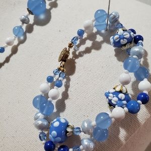 Handcrafted Jewelry Set- Necklace and Bracelet